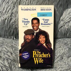The Preacher's Wife (VHS) 1997 Denzel Washington, Whitney Houston